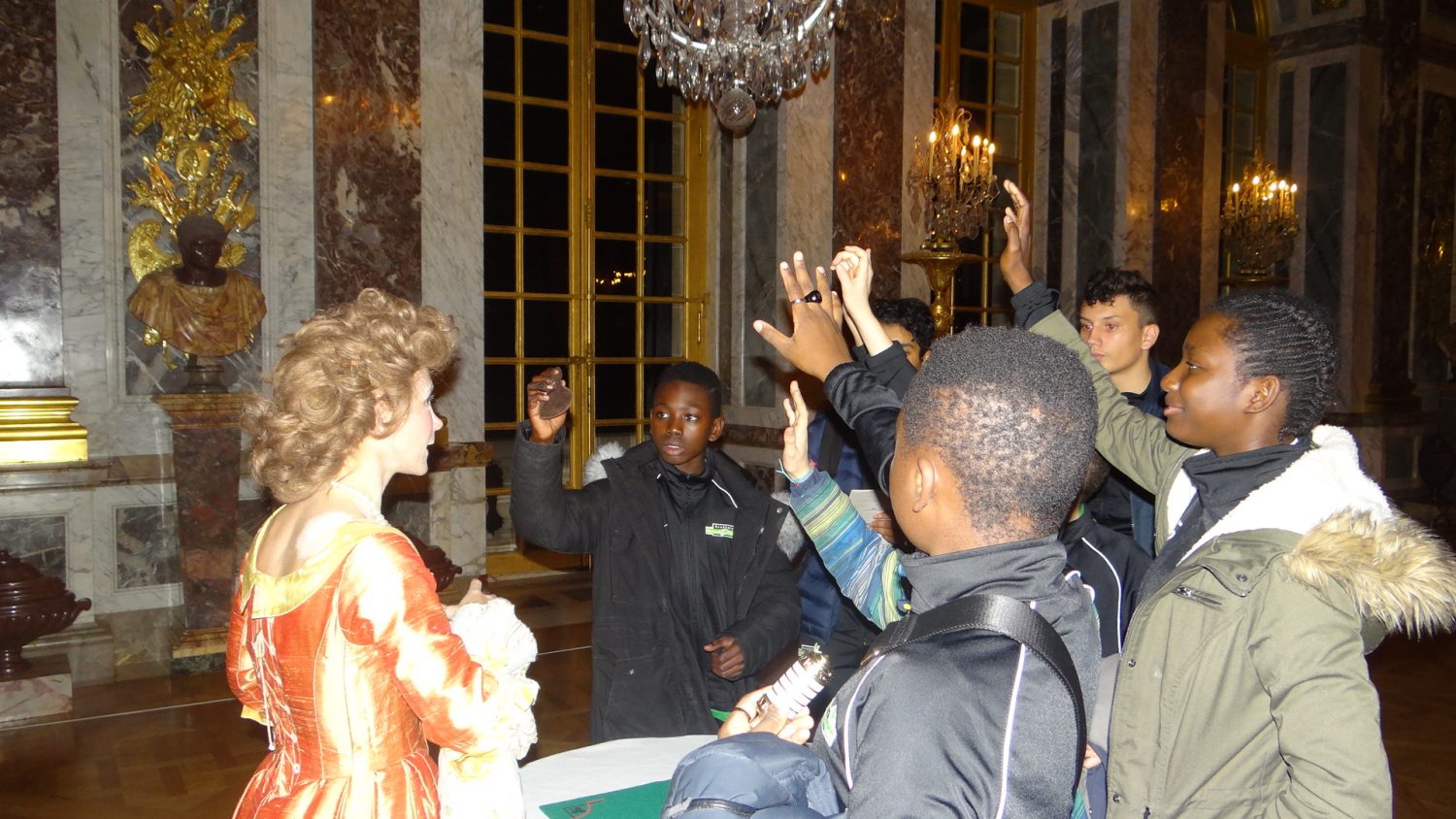 L'Académie en visite au Château de Versailles - Académie Diomède